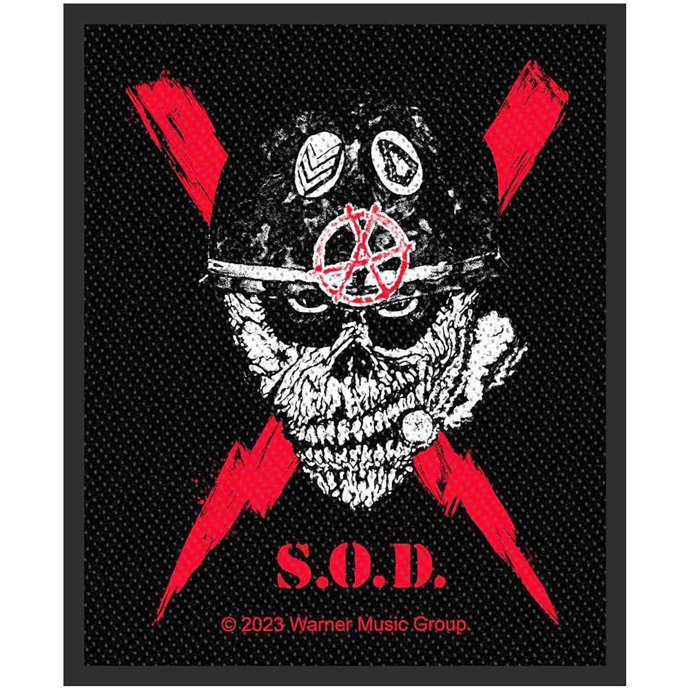 Stormtroopers Of Death - Scrawled Lightning Pièce - Noir